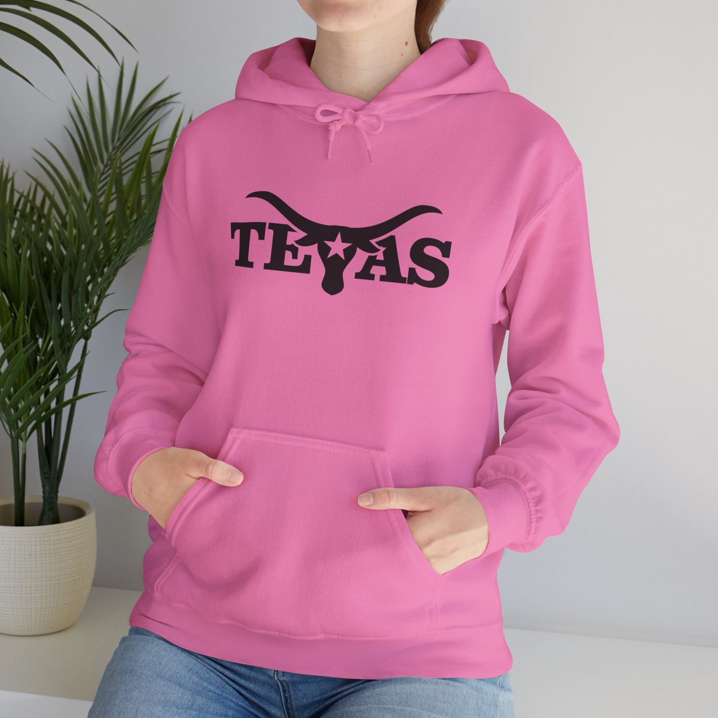 Texas Longhorns Unisex Heavy Blend Hooded Sweatshirt - Casual Comfort and Style