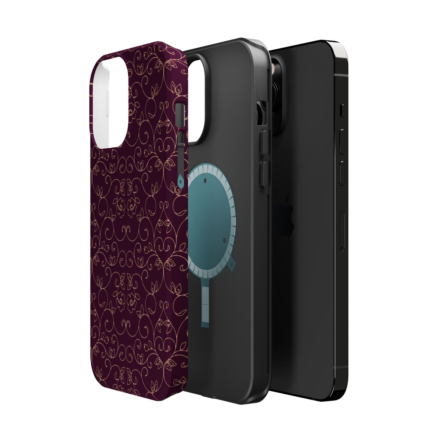 Luxury Serial Magnetic Phone Case, Royal