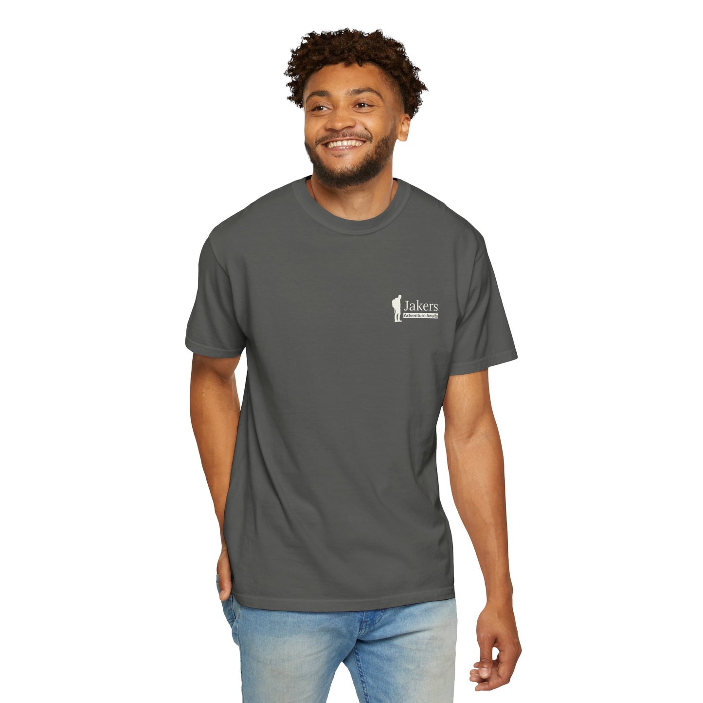 Jakers Adventure Awaits Unisex Garment-Dyed T-shirt