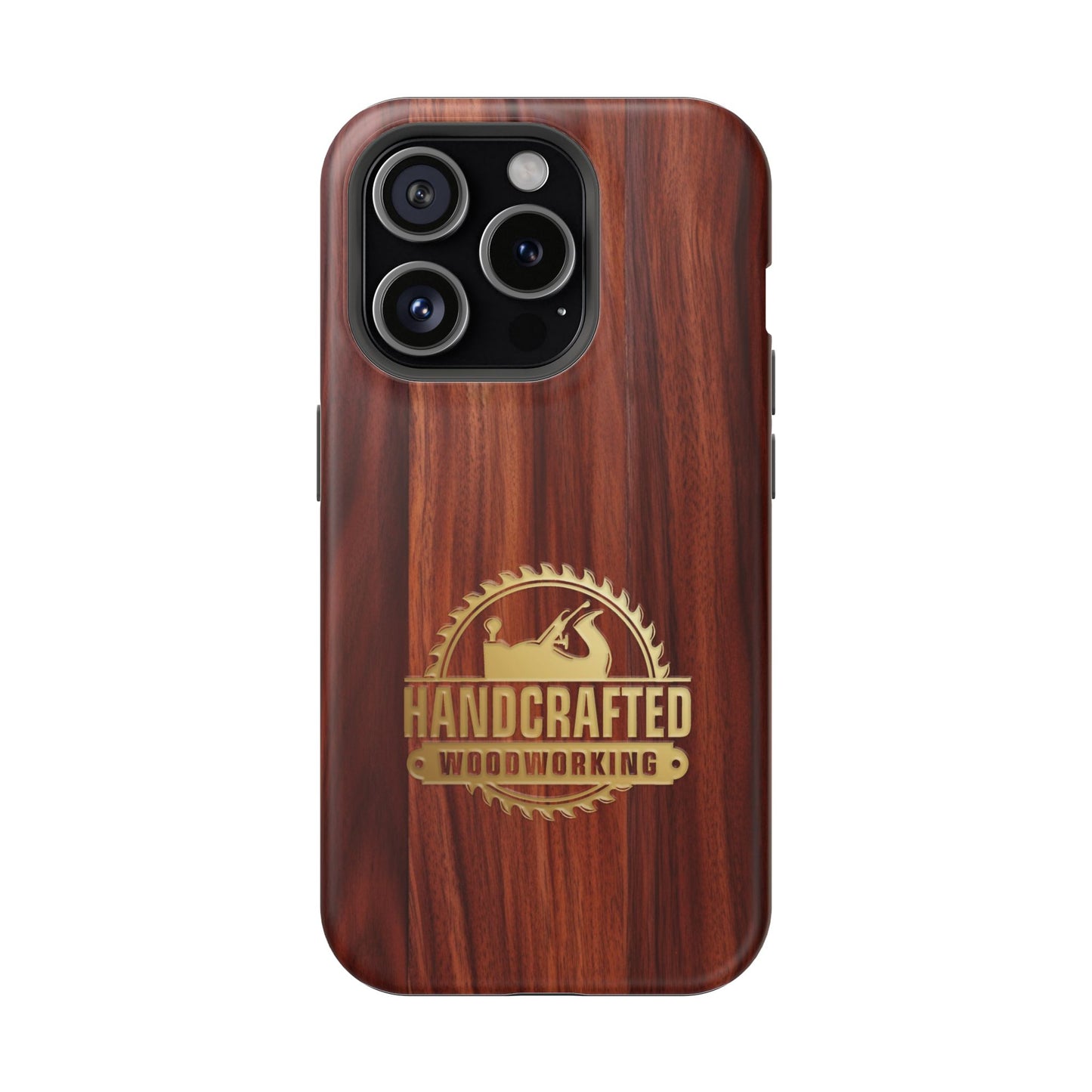 Woodworking Logo Magnetic iPhone Case