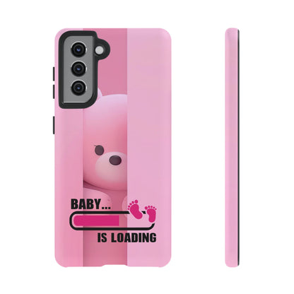 Cute Baby Loading Tough Case - Expecting Parents Accessory