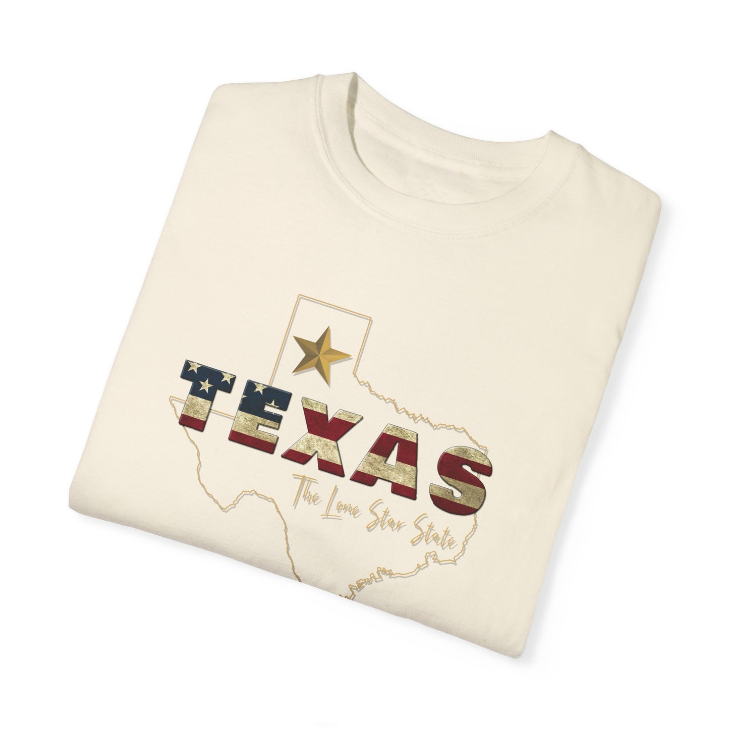 The Lone Star State Unisex Garment-Dyed T-shirt