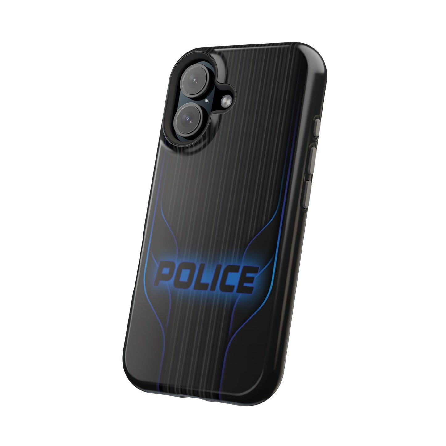 Police Magnetic Phone Cases, Blue Light