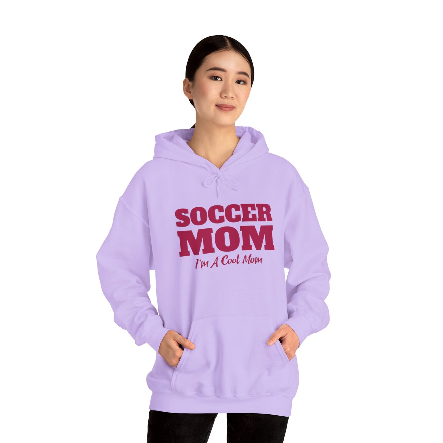 Soccer Mom I'm A Cool Mom Unisex Heavy Blend™ Hooded Sweatshirt