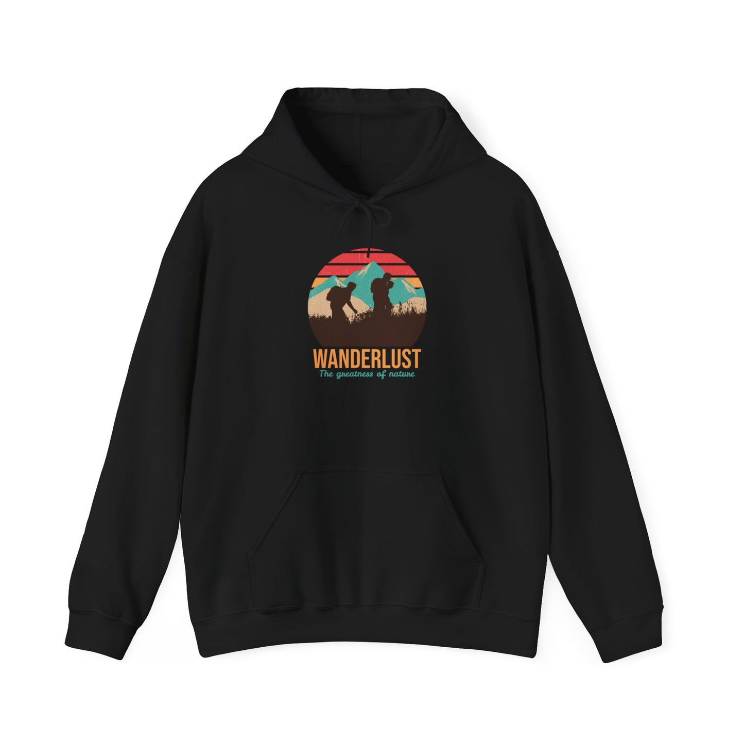 Wanderlust The Greatness Of Nature Unisex Heavy Blend™ Hooded Sweatshirt