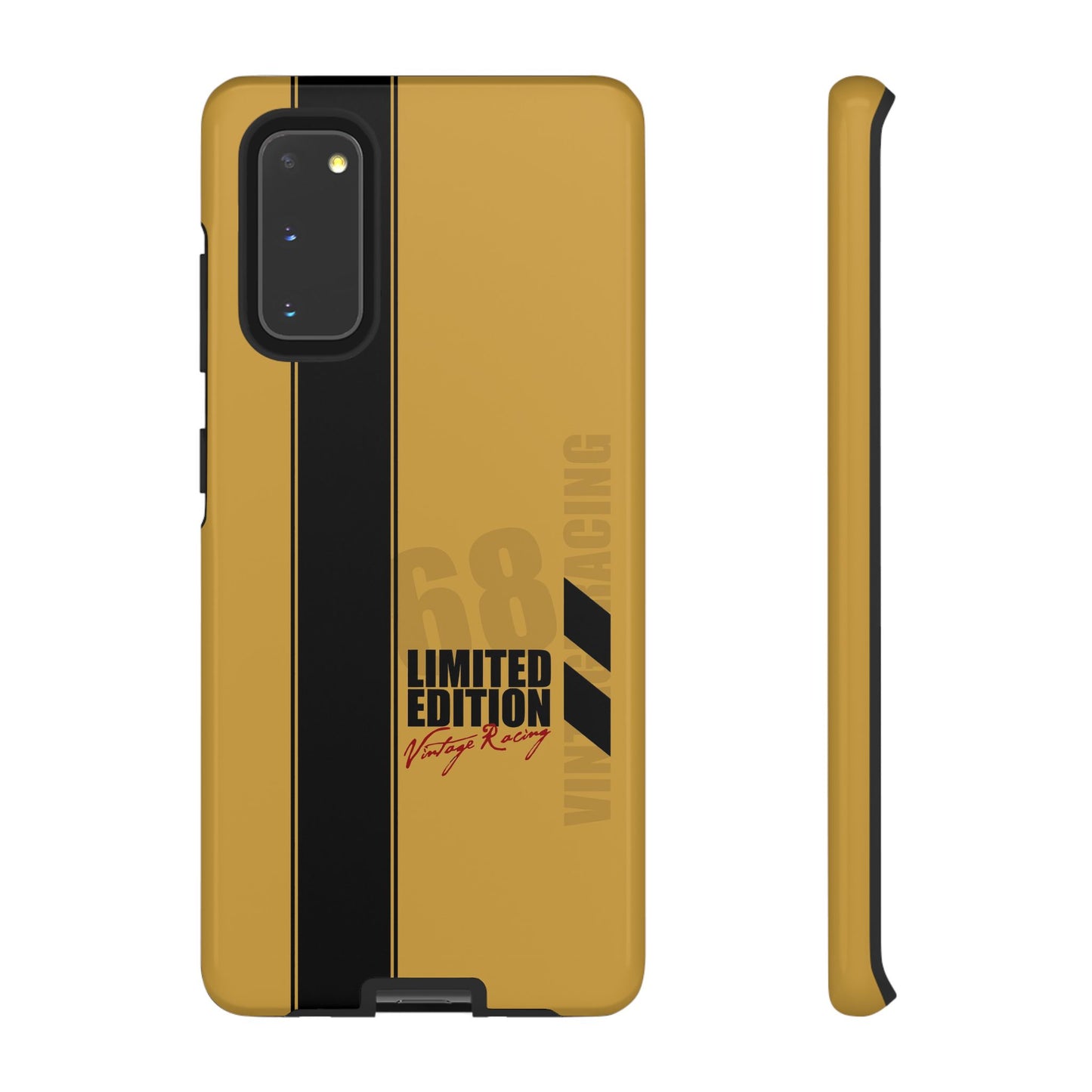 Vintage Racing 68 Tough Case, Retro Racecar Design