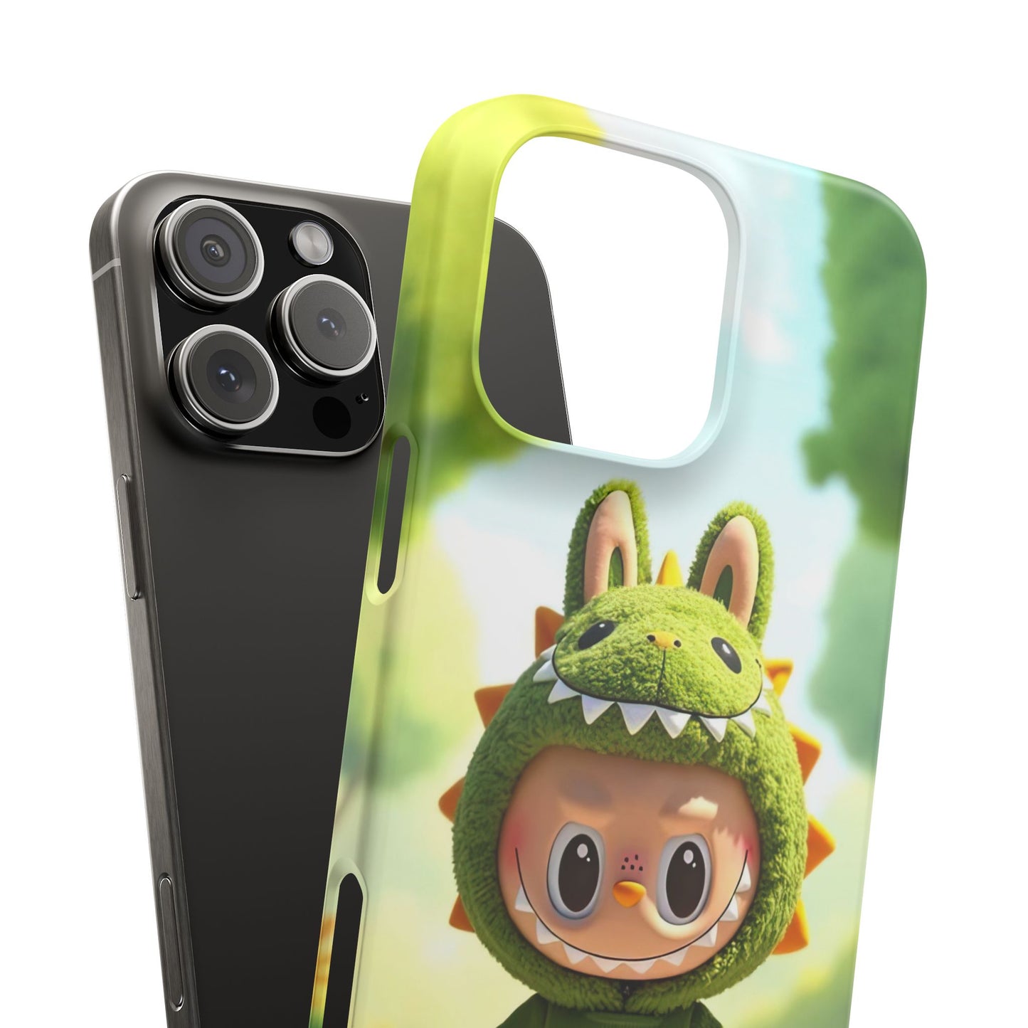 The Monsters Snap Case for iPhone Models – Playful Dinosaur Design