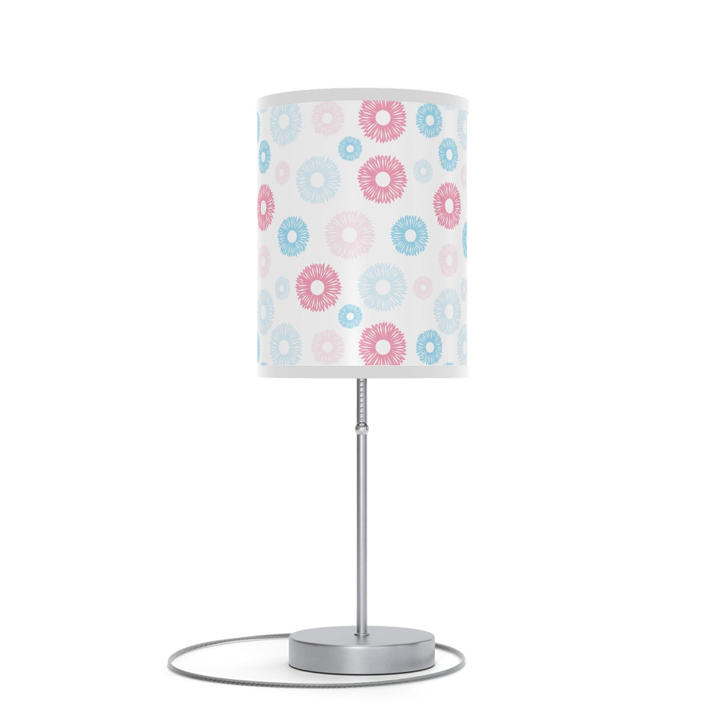 Floral Embrace Lamp on a Stand, US|CA plug / White