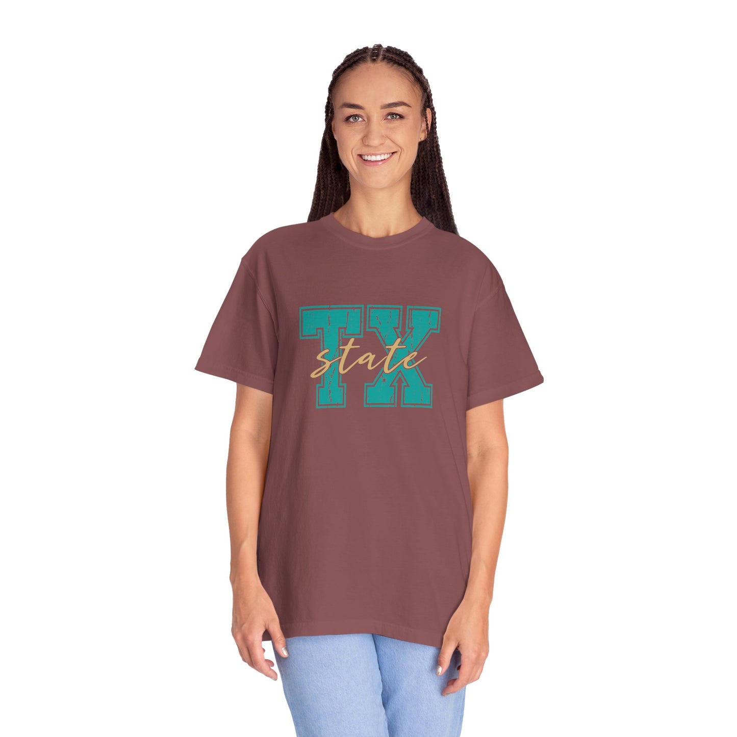 TX State Unisex Garment-Dyed T-shirt