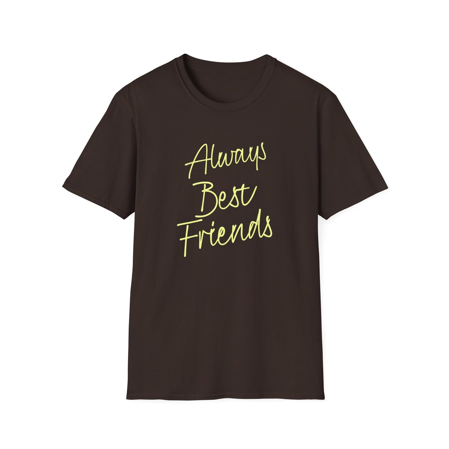 Always Best Friends Unisex Softstyle T-Shirt