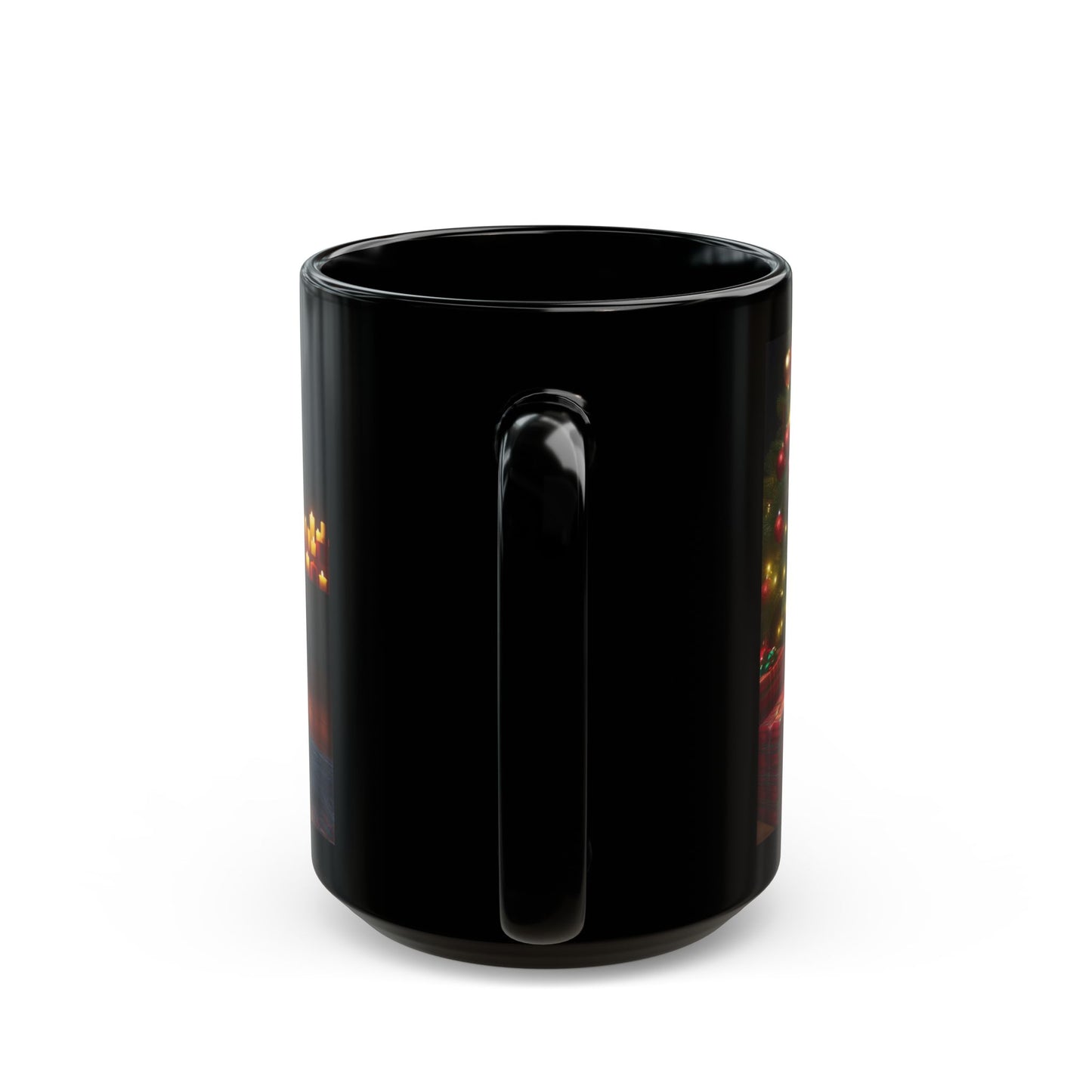 The Big Gift Drop Black Mug - 11oz, 15oz