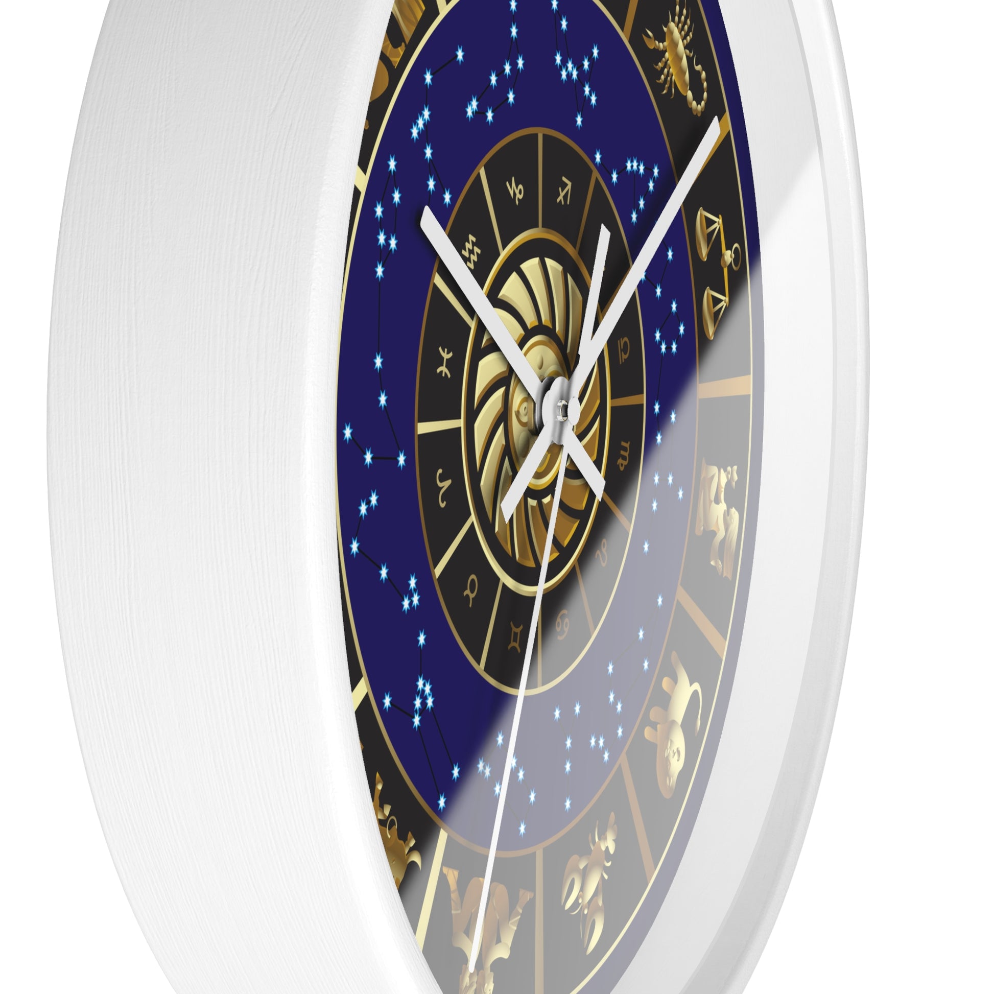 Zodiac Wall Clock 10" – Celestial Wall Art