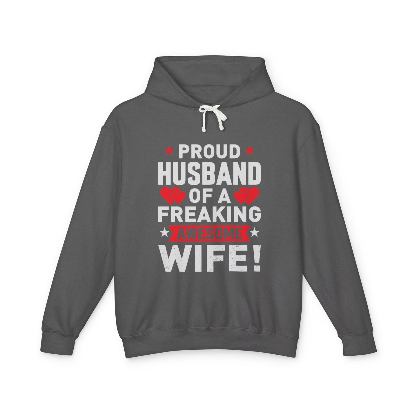 Proud Husband Hooded Sweatshirt for Men