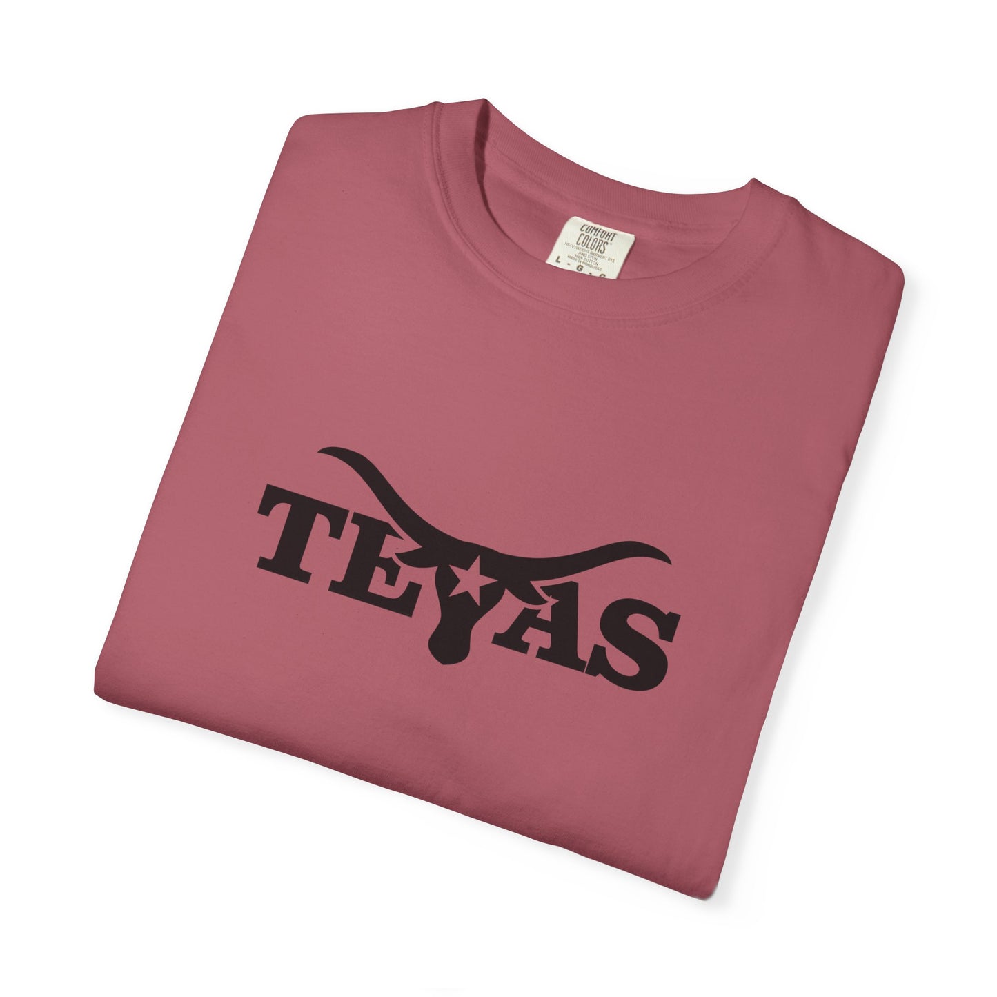 Texas Unisex Garment-Dyed T-Shirt - Cool Western Vibe for Everyday Wear
