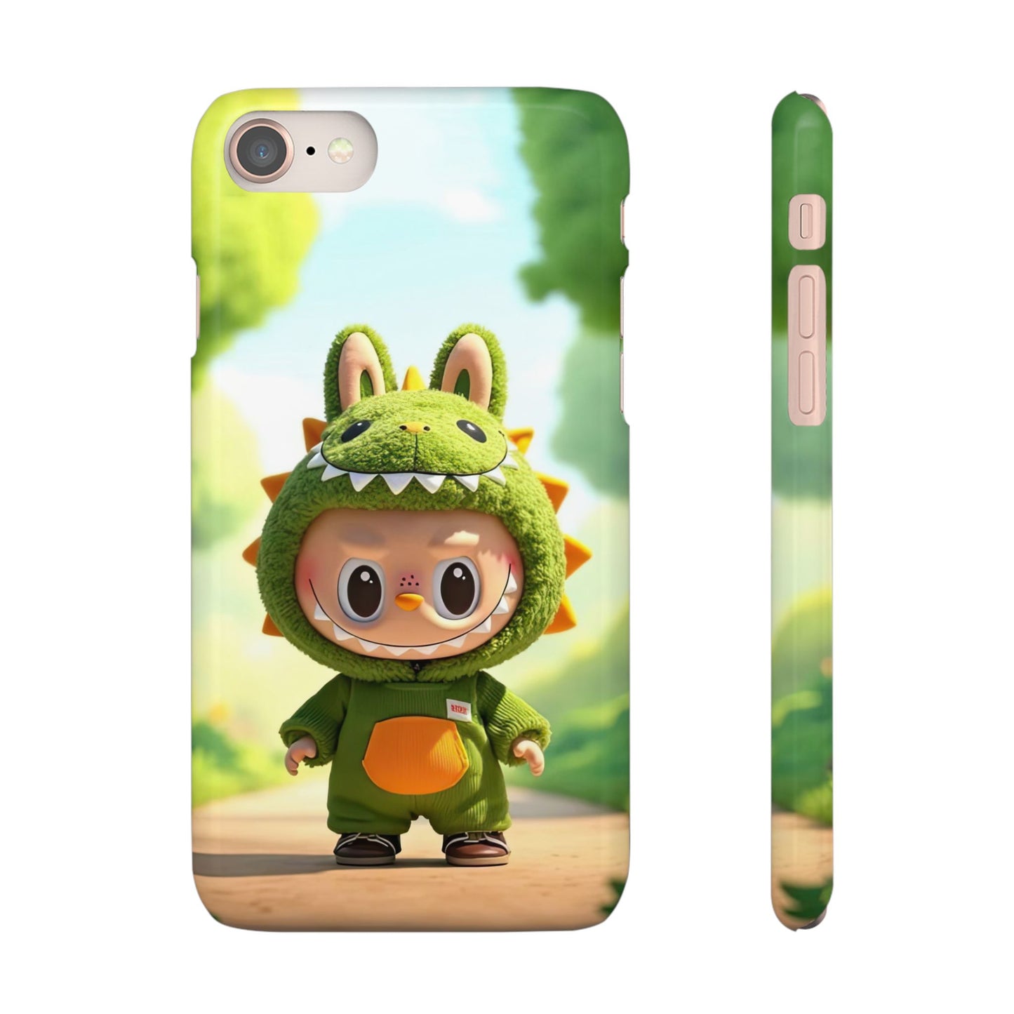 The Monsters Snap Case for iPhone Models – Playful Dinosaur Design