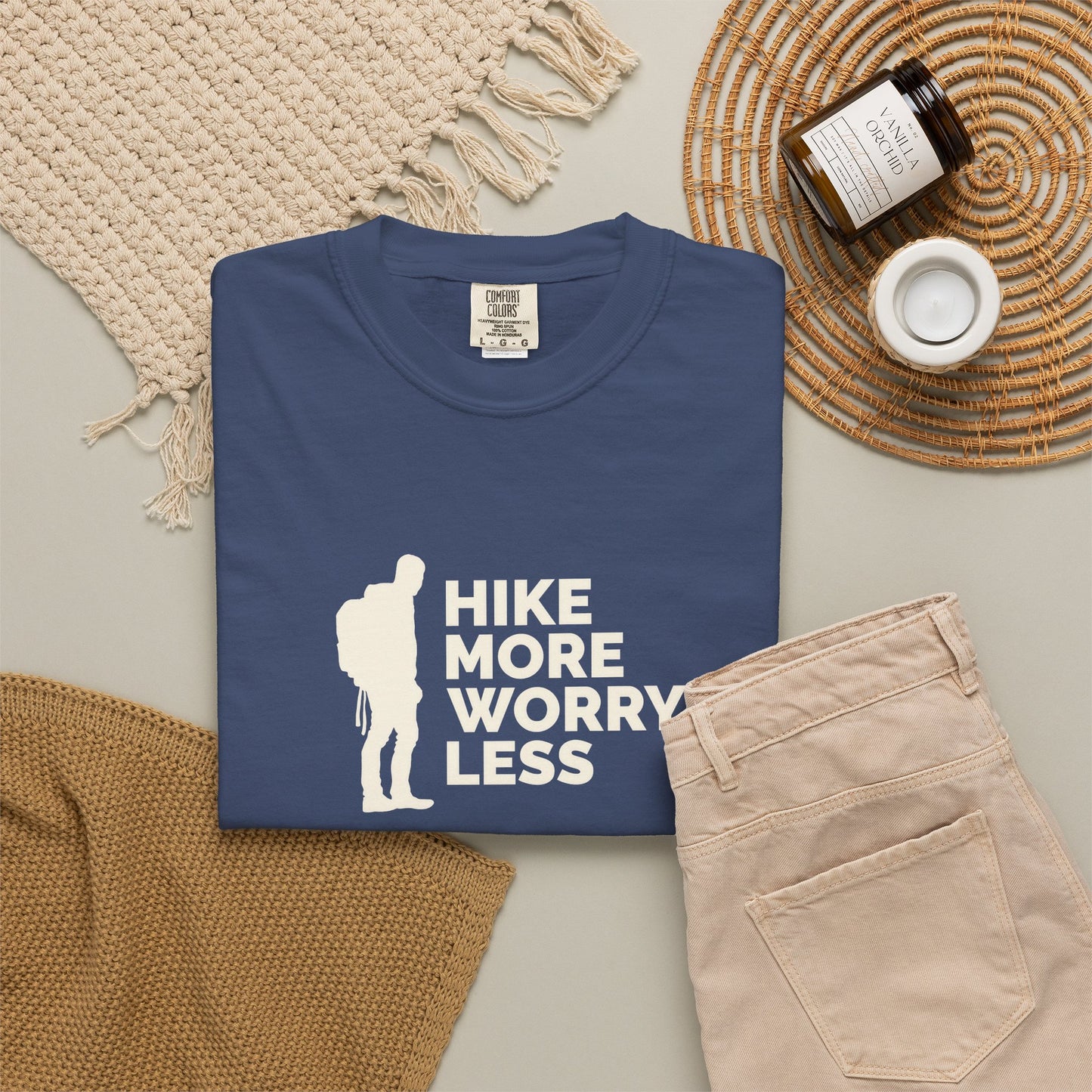 Hike More Worry Less Unisex T-shirt