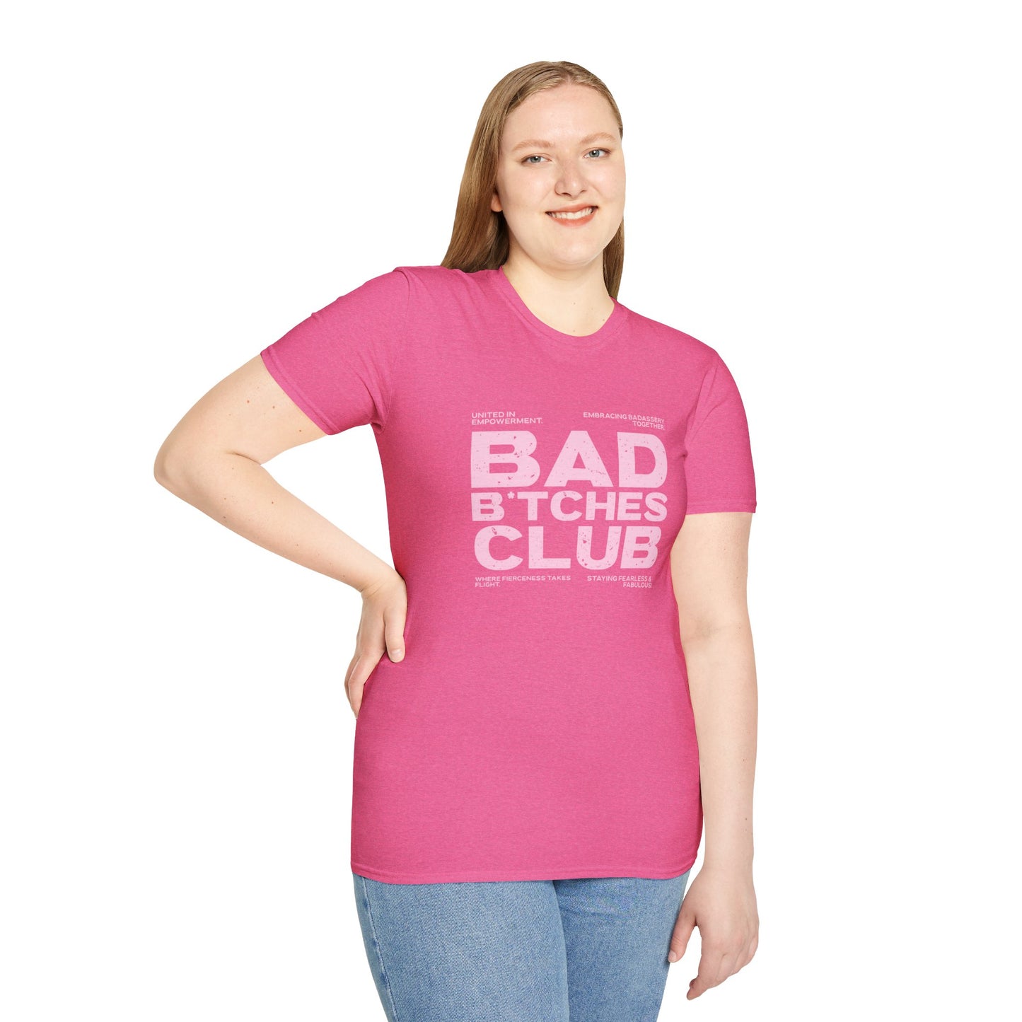 Bad B*tches Club Unisex Softstyle T-Shirt