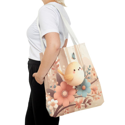 Pastel Canary Tote Bag