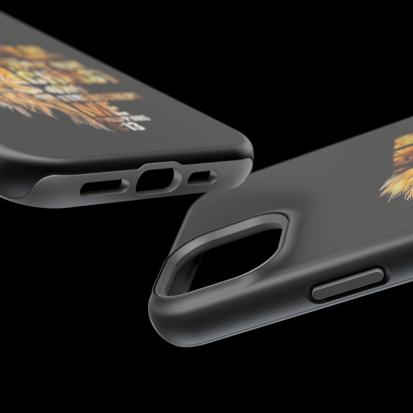 Inspirational Lion Magnetic iPhone Case, Strength & Faith, Christian Accessories