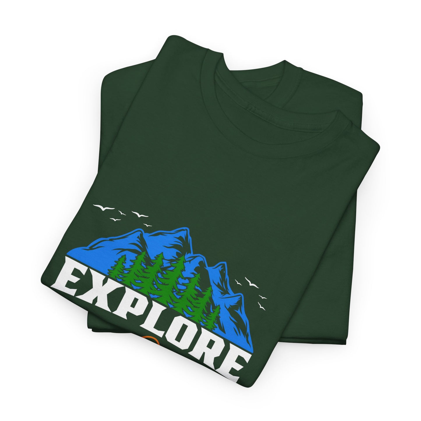 Explore More Adventure Tee - Unisex Heavy Cotton T-Shirt