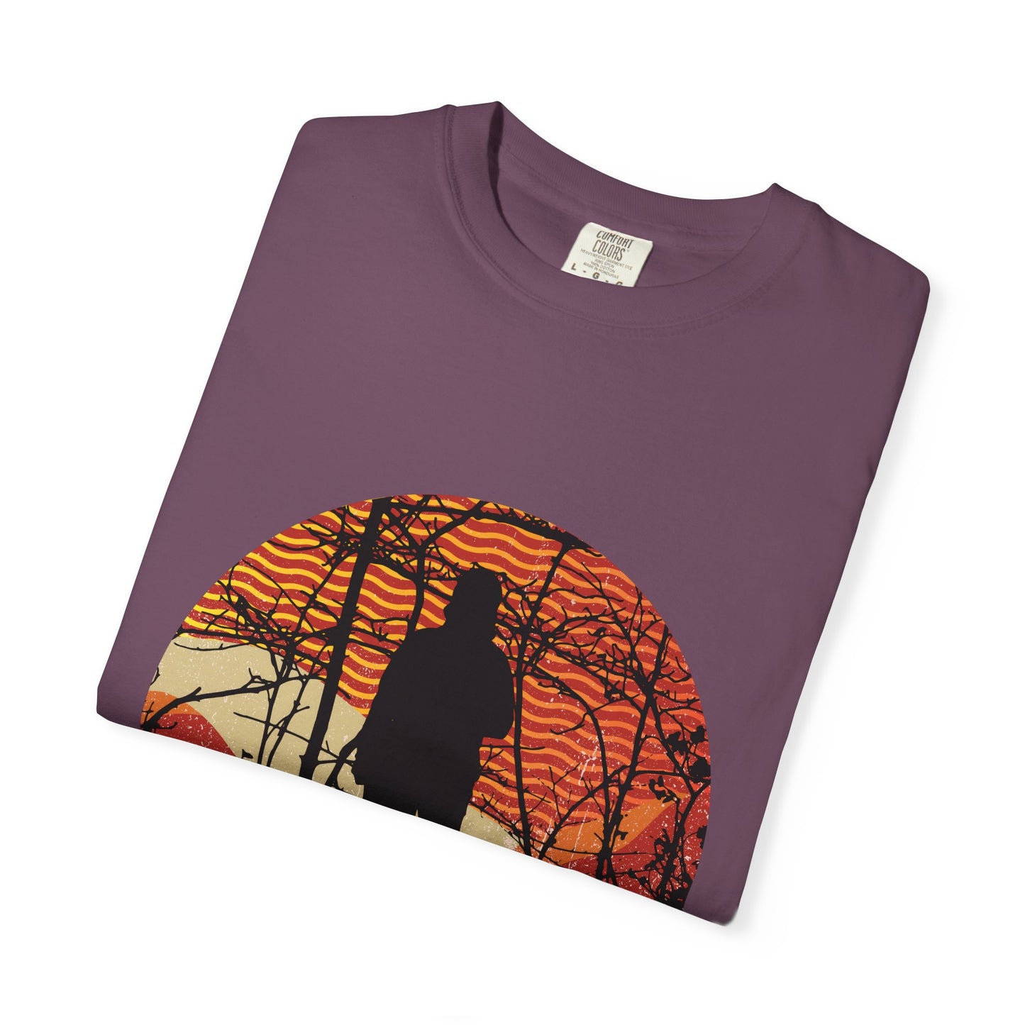 Entro al bosque para perder la cabeza y encontrar mi alma, camiseta unisex teñida en prenda