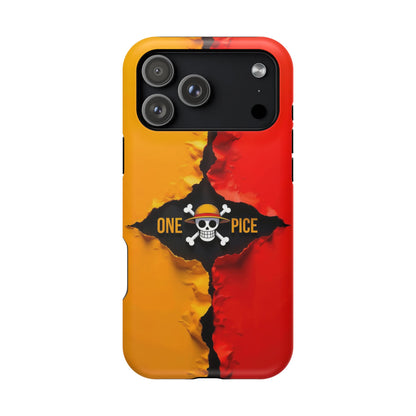 Bold One Piece Magnetic Tough Cases, Anime Phone Cover
