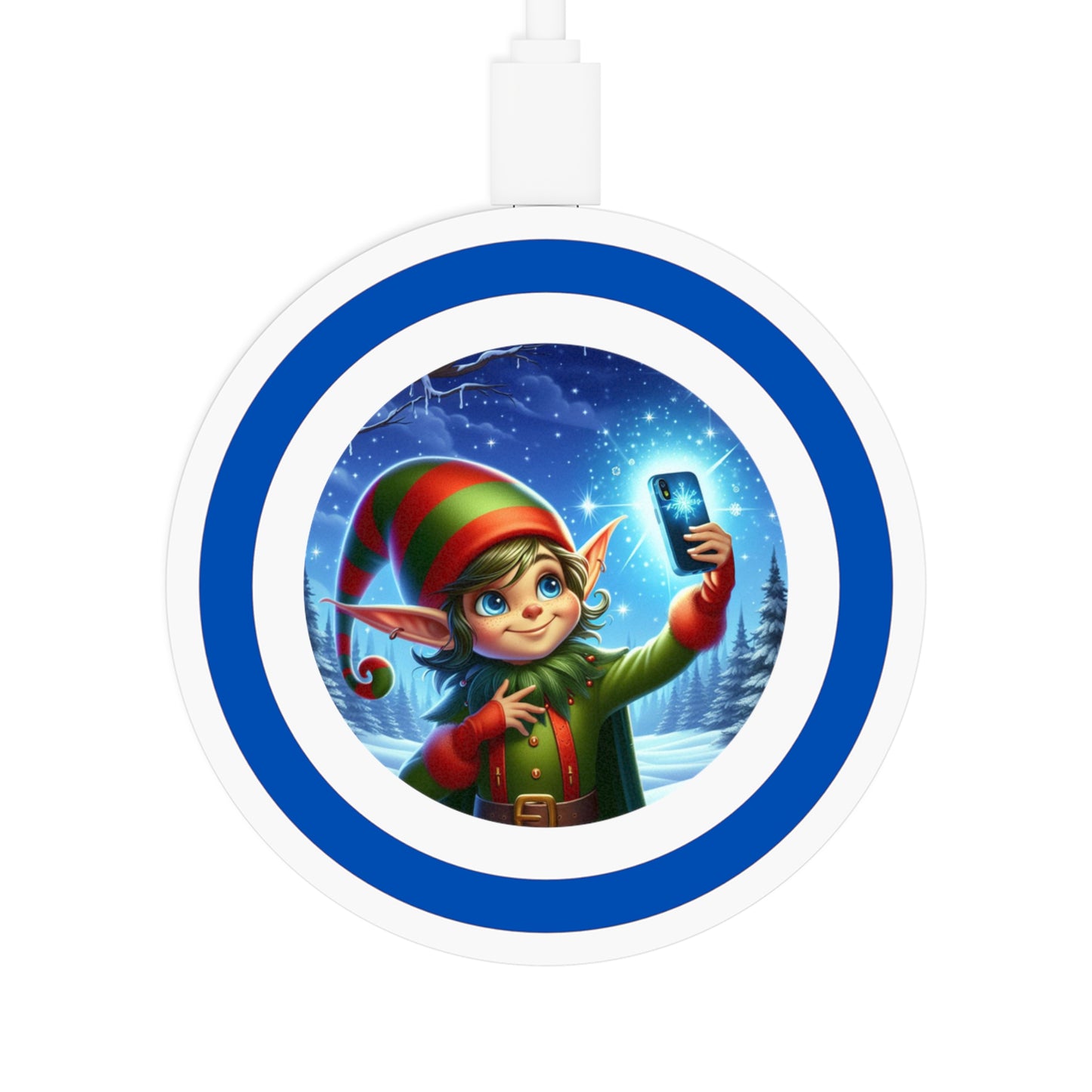 Elf On The Selfie Quake Wireless Charging Pad