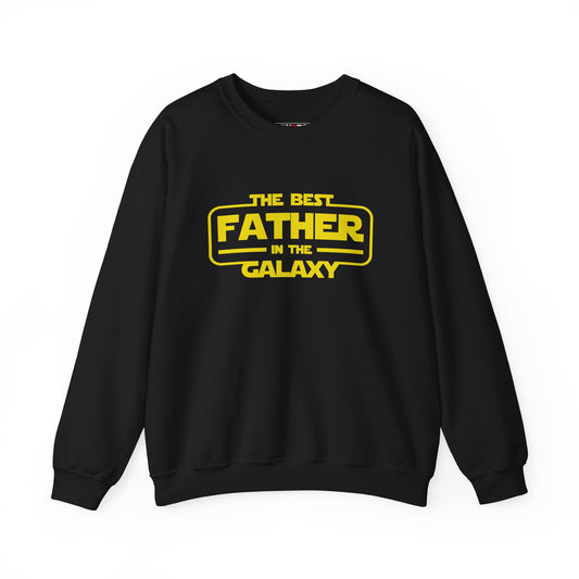 Galaxy-Themed Father's Day Crewneck Sweatshirt