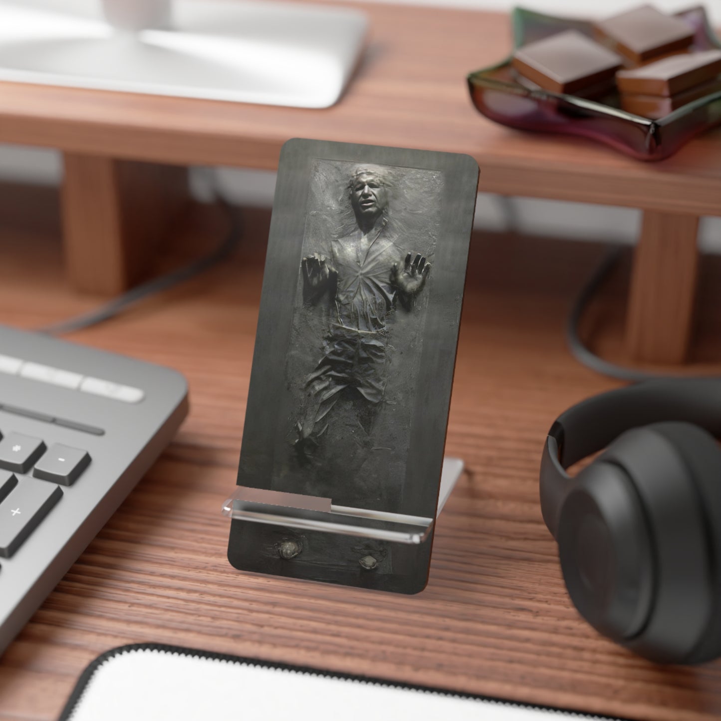Han Solo Smartphone Stand, Mobile Display Holder