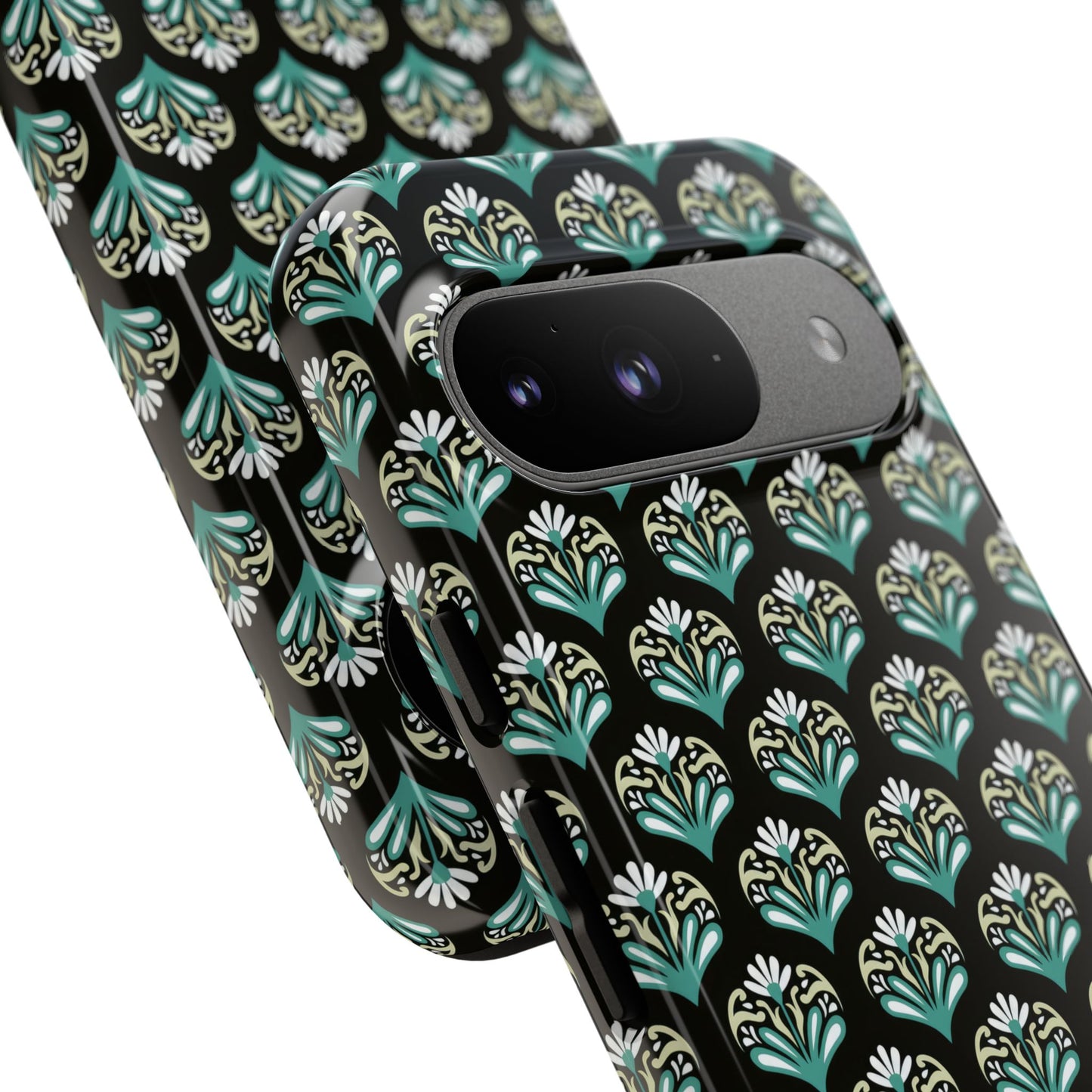 Classic Charm Google Pixel Tough Cases / Black