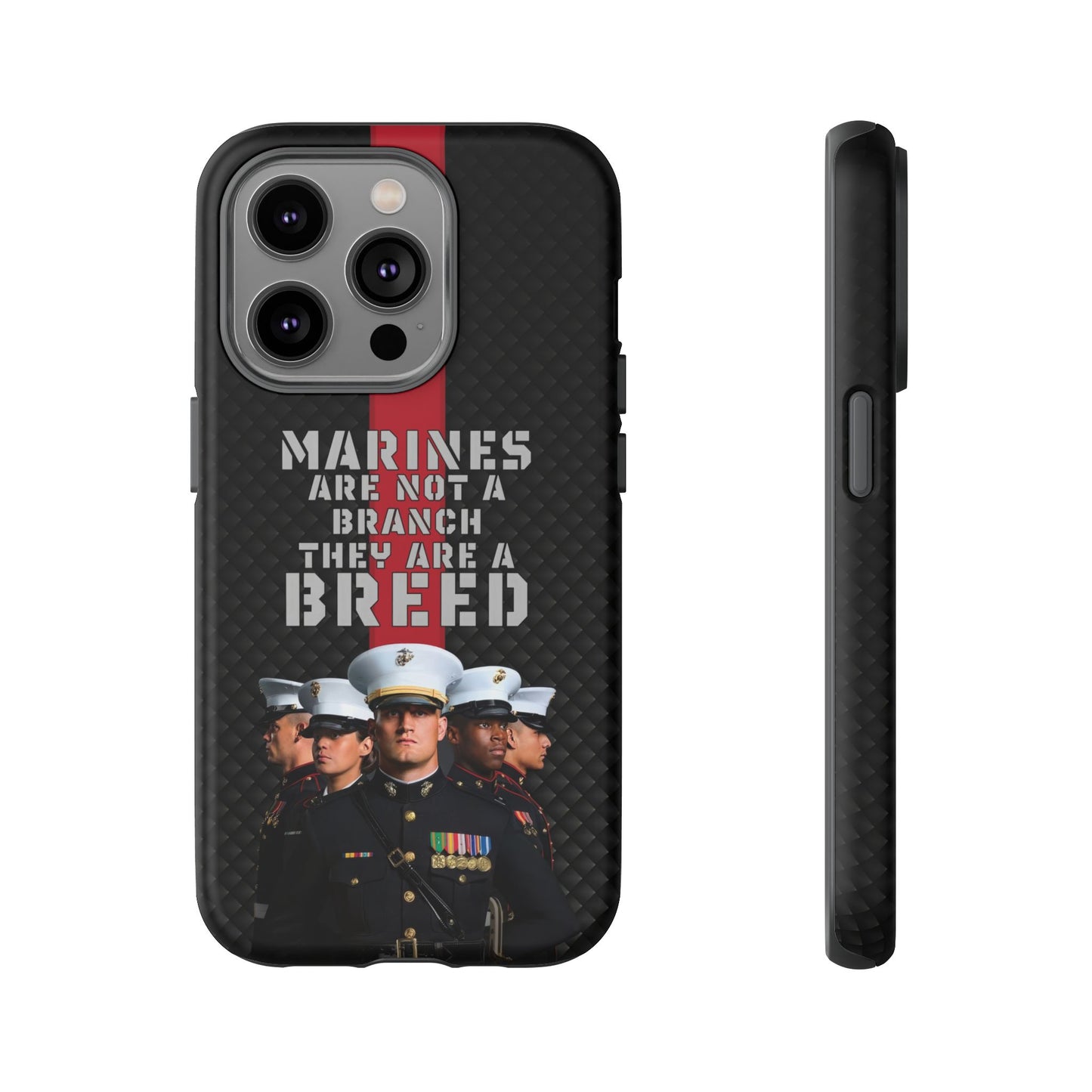 Marine Corps Tough iPhone Case - Proud Military Supporter