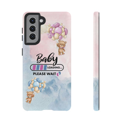 Cute Baby Loading Tough Case - Maternity Phone Cover