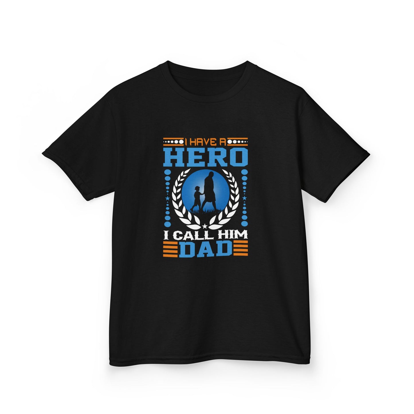 Kids Hero Dad Tee - Perfect for Father's Day Celebrations