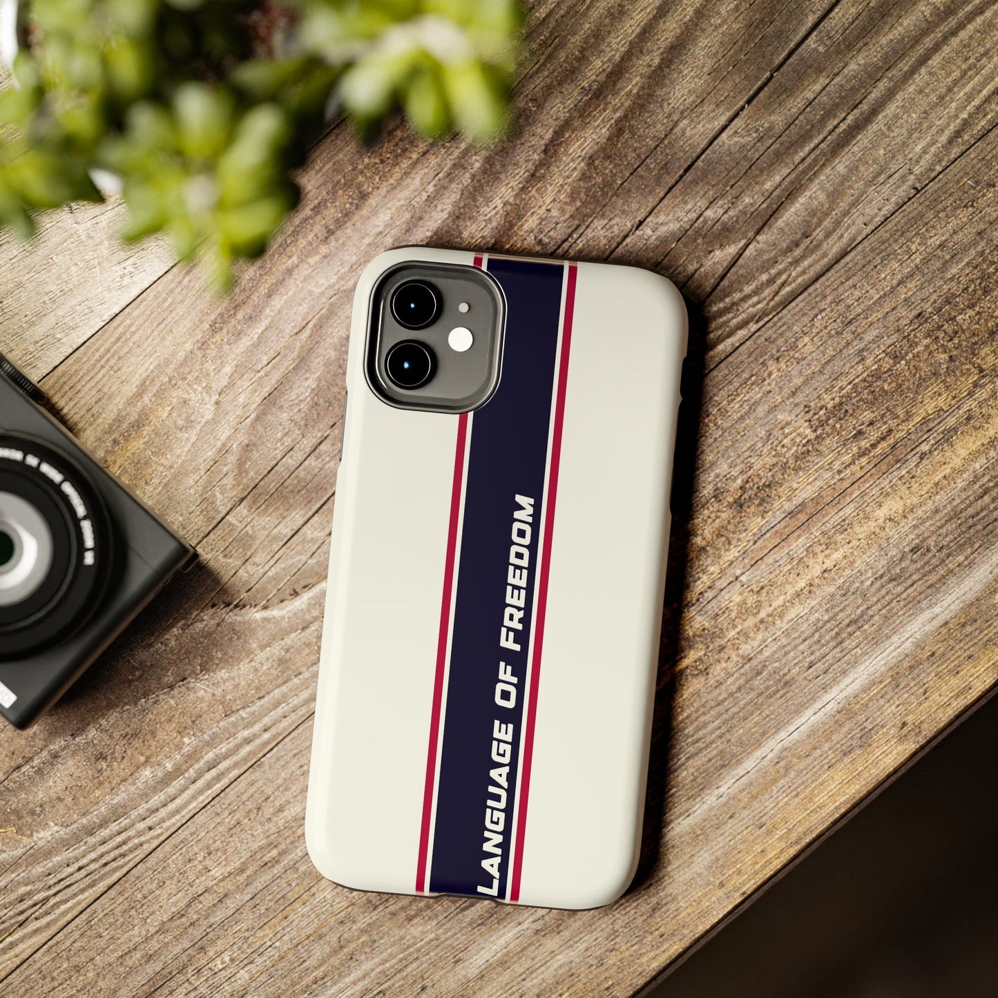 Language of Freedom Tough Phone Cases