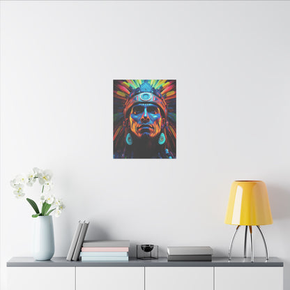 Spirit of the Warrior - Canvas Print