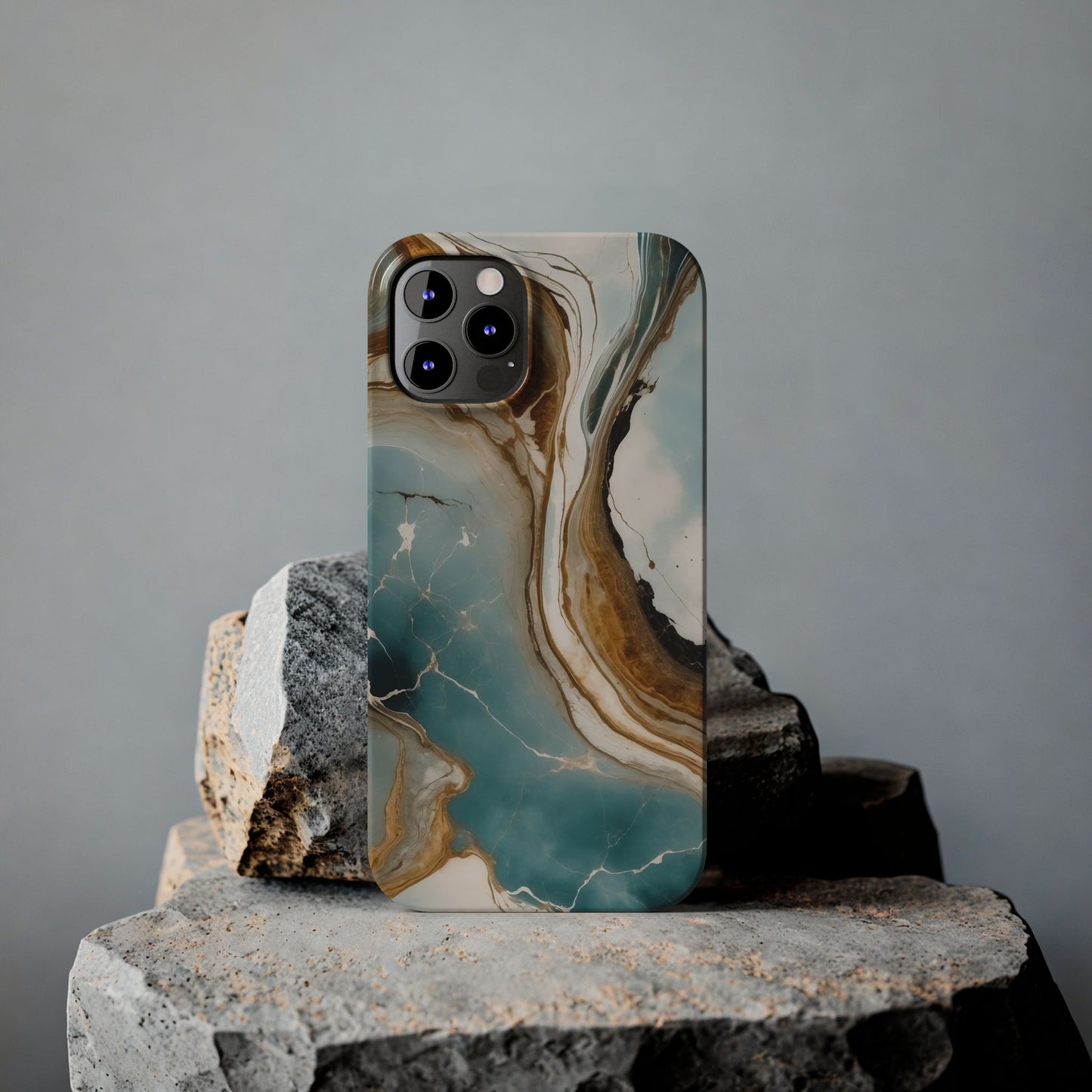 Marble Slim Phone Case, Stylish Protective Cover