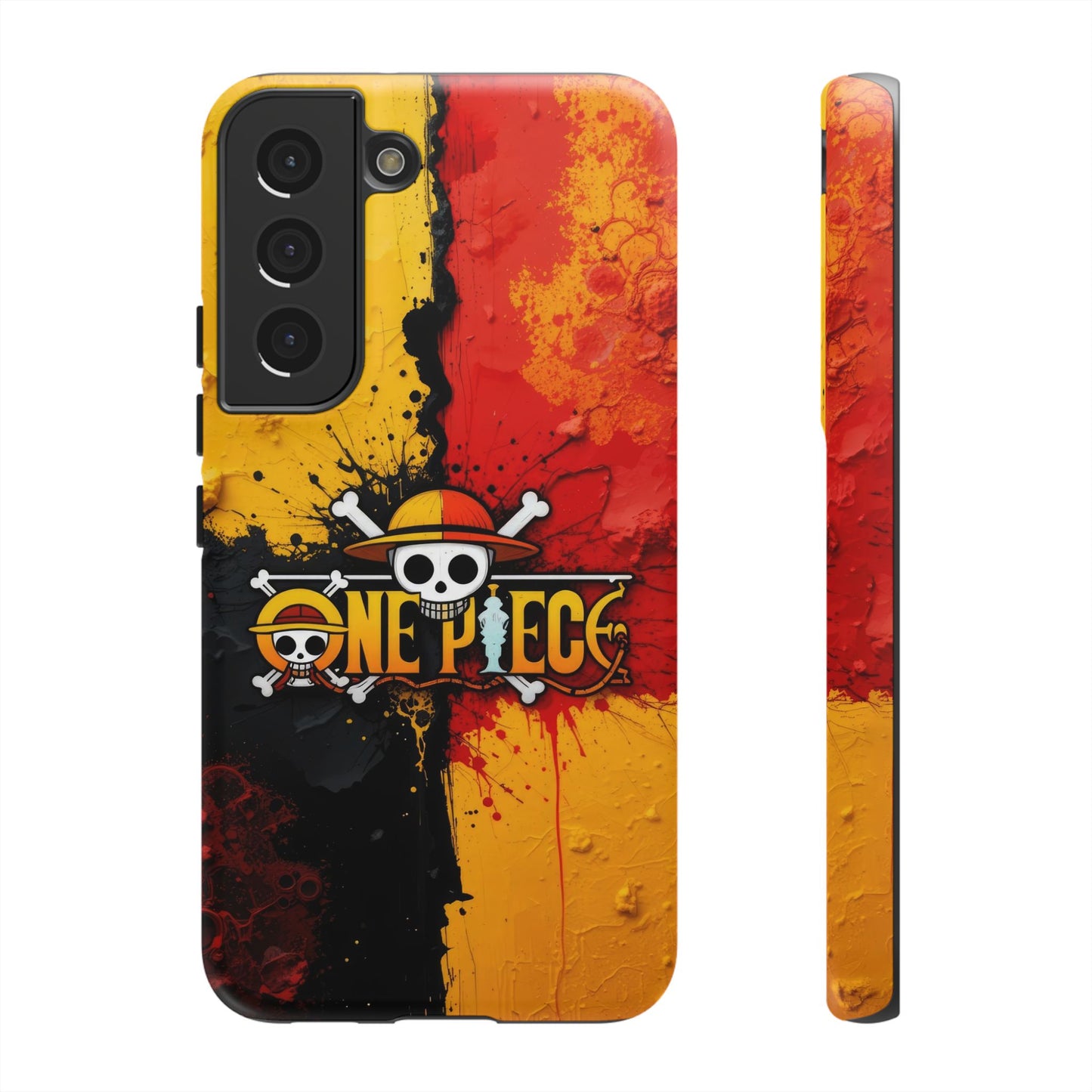 One Piece Samsung Tough Phone Case, Anime Vibrant Design