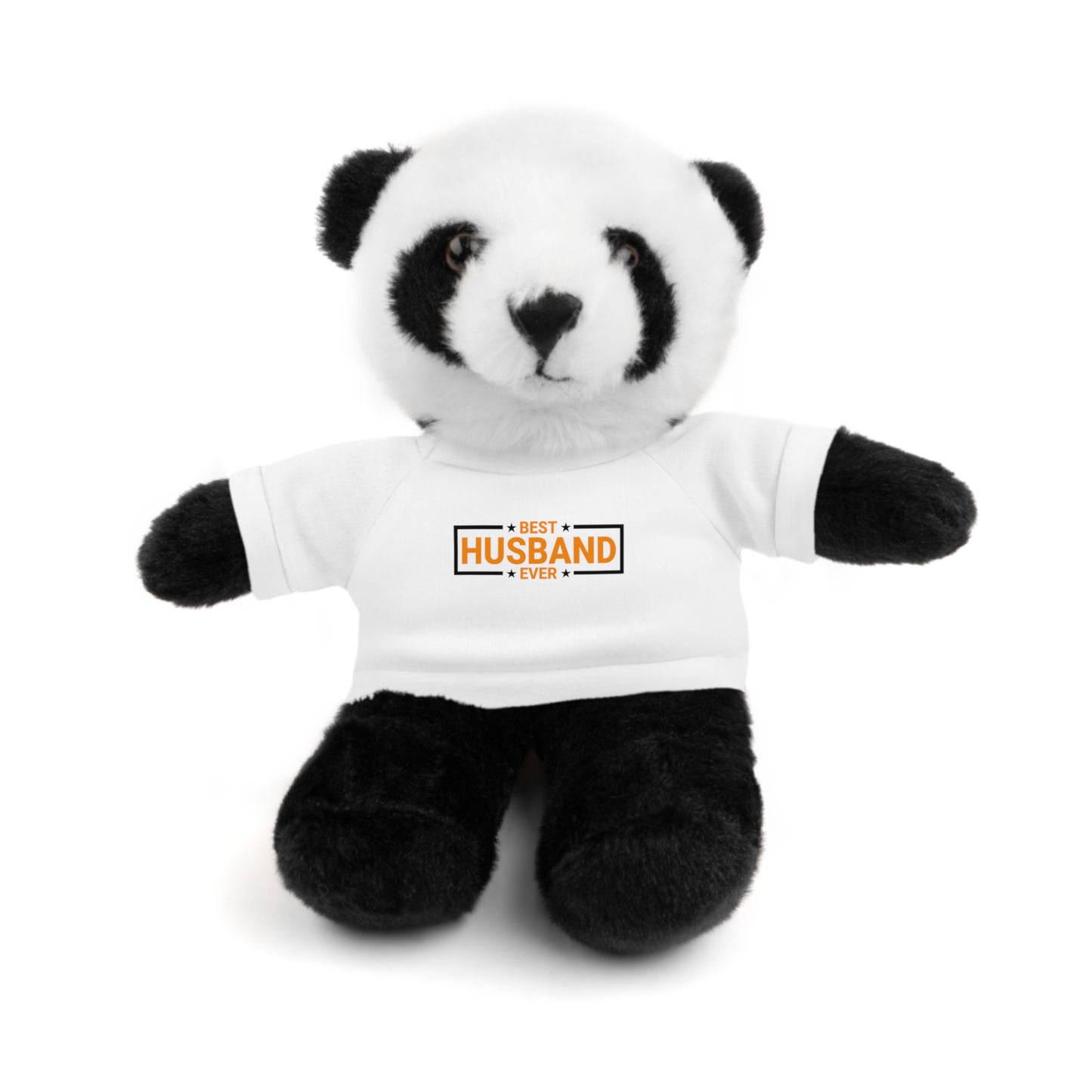 Stuffed Animal with Tee, Cute Gift for Husband