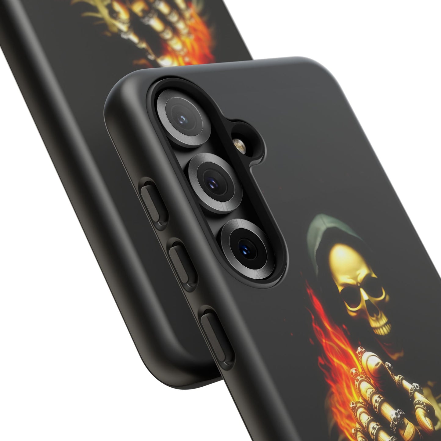 Skull Design Samsung Phone Case, Don't Touch My Phone Mobile Cover