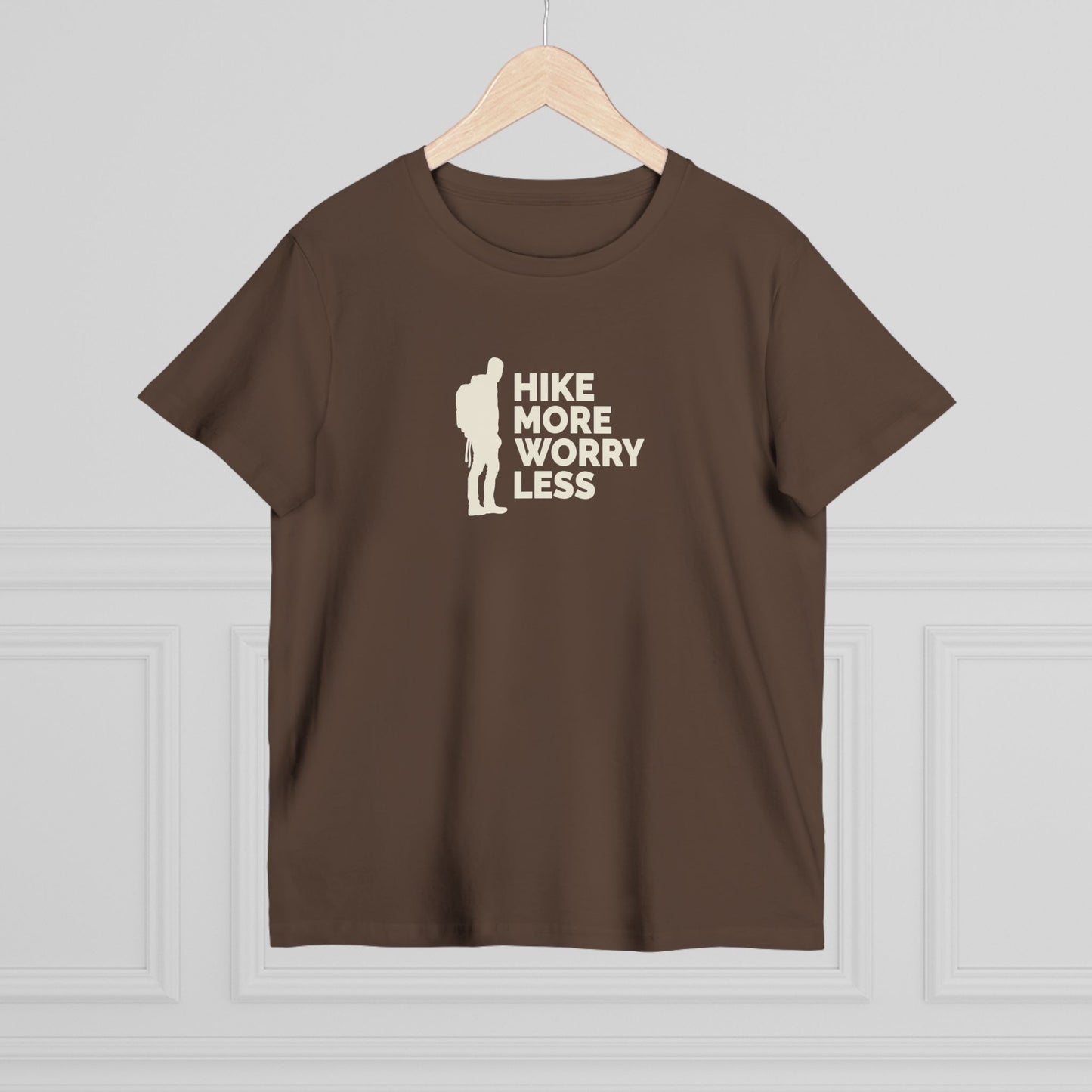 Hike More Worry Less Women’s Maple Tee