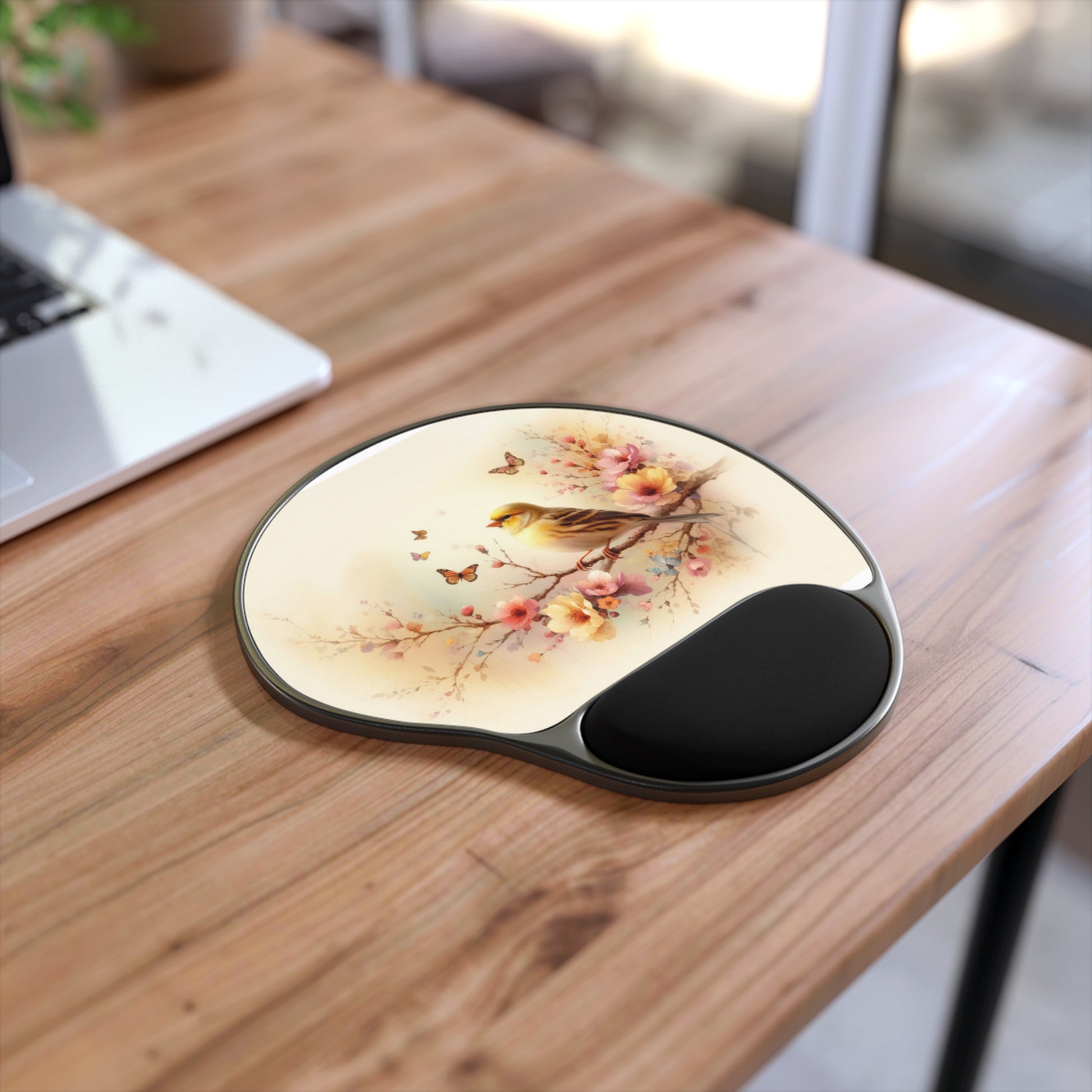 Blooming Melody Ergonomic Mouse Pad