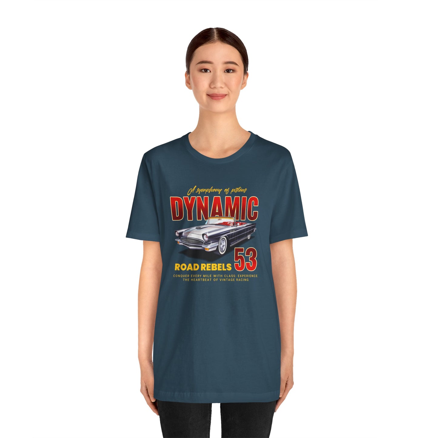 A Symphony Of Pistons Dynamic Unisex Jersey Short Sleeve Tee