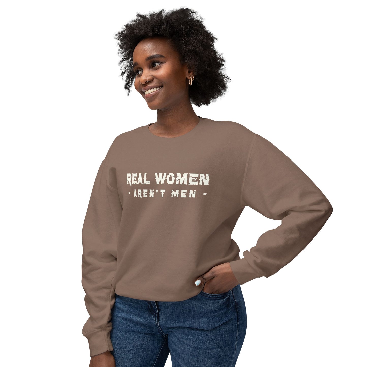 Real Women Lightweight Crewneck Sweatshirt