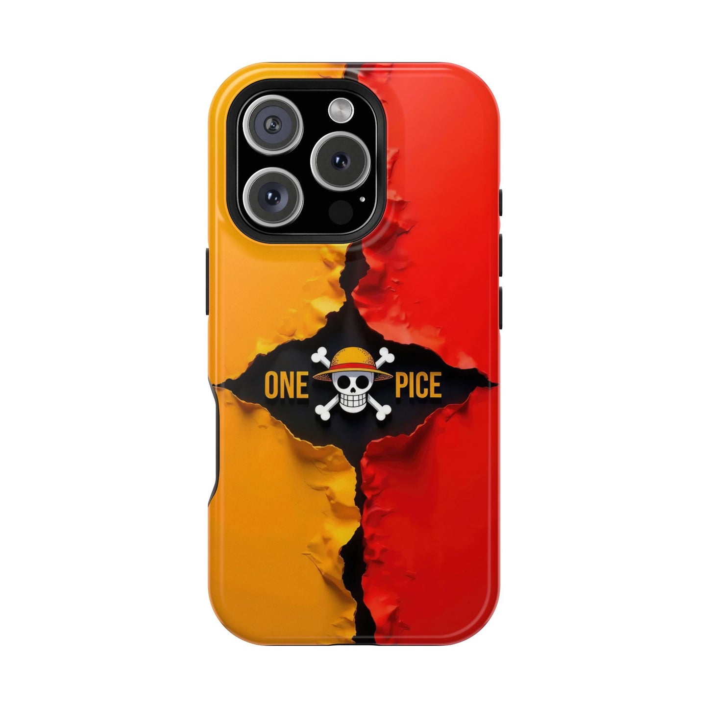 Bold One Piece Magnetic Tough Cases, Anime Phone Cover