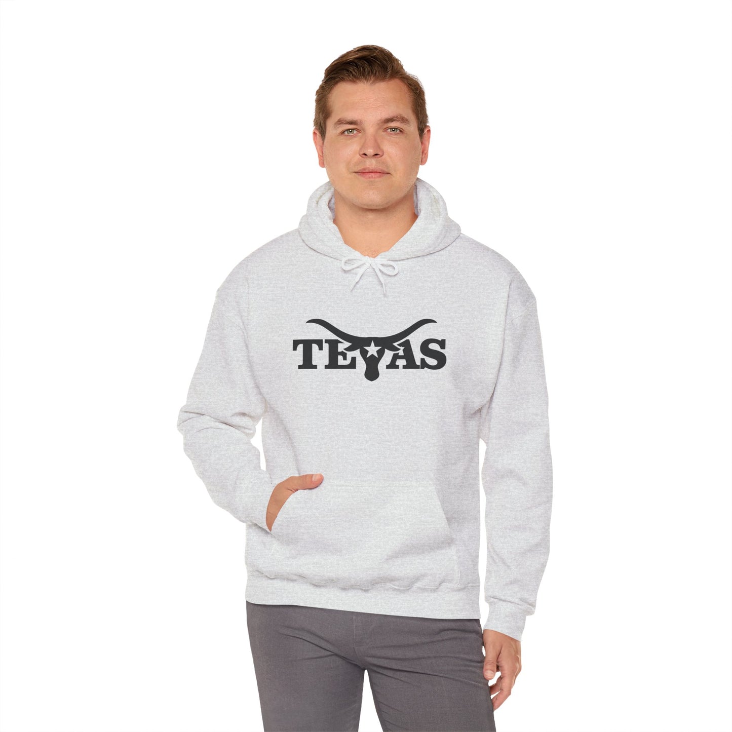 Texas Longhorns Unisex Heavy Blend Hooded Sweatshirt - Casual Comfort and Style