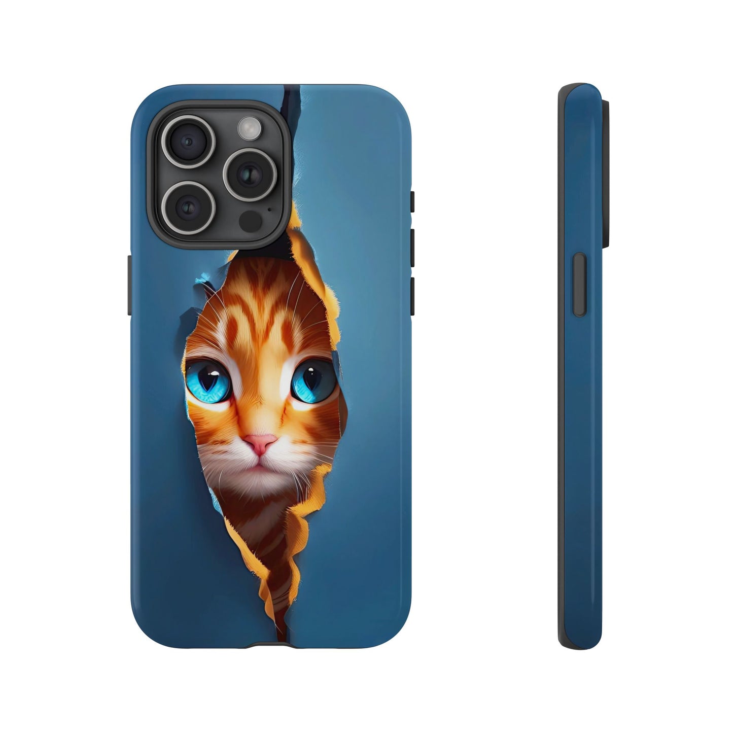 Curious Kitten Tough  Case for iPhone