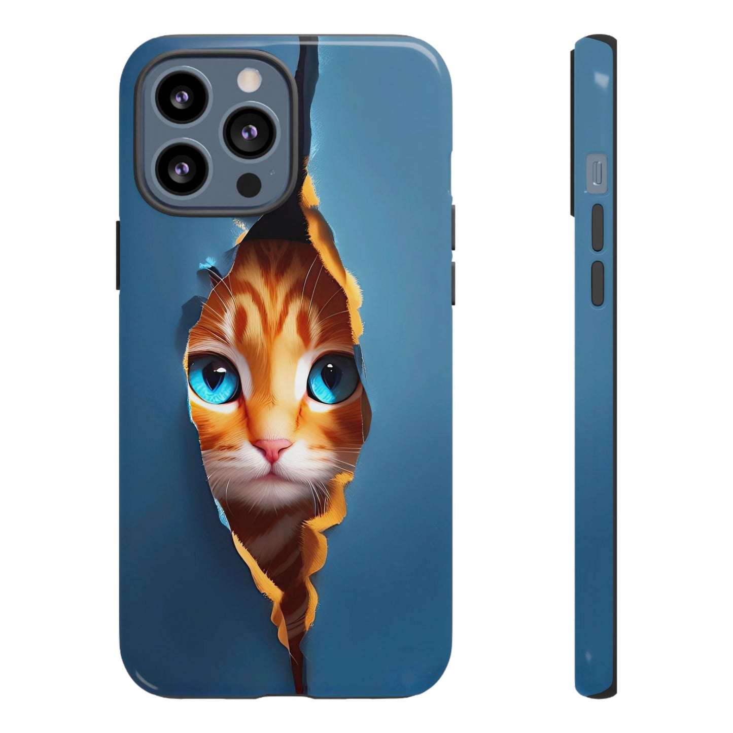 Curious Kitten Tough  Case for iPhone