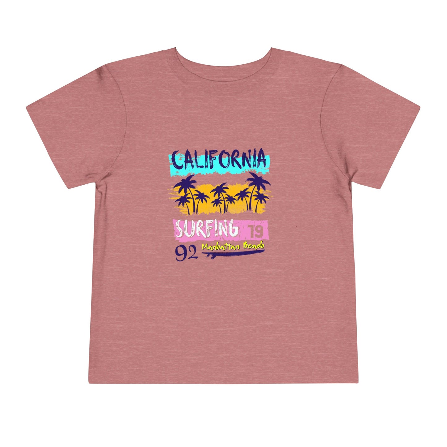 California Surfing Toddler Short Sleeve Tee