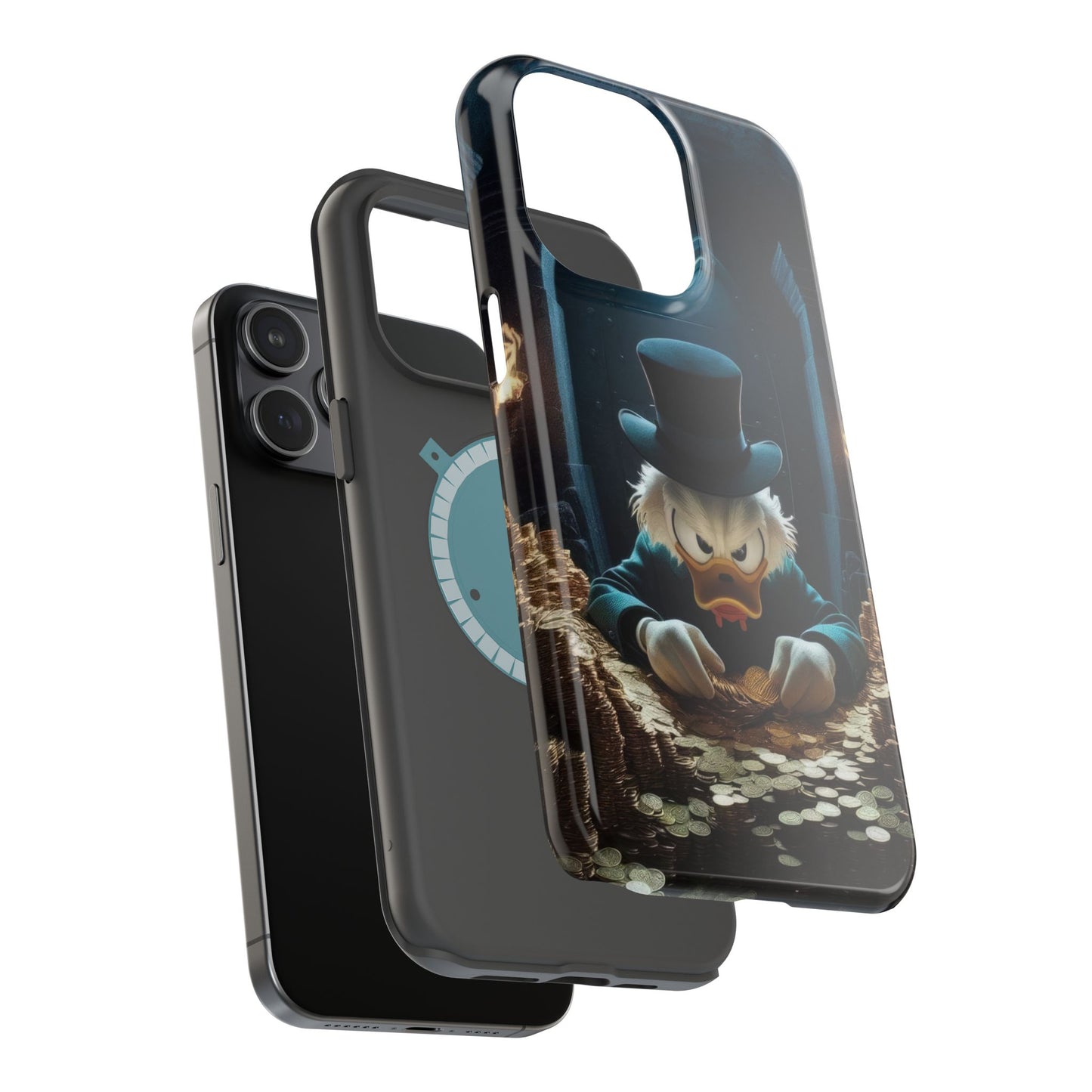 Magnetic Phone Case - Scrooge McDuck Design