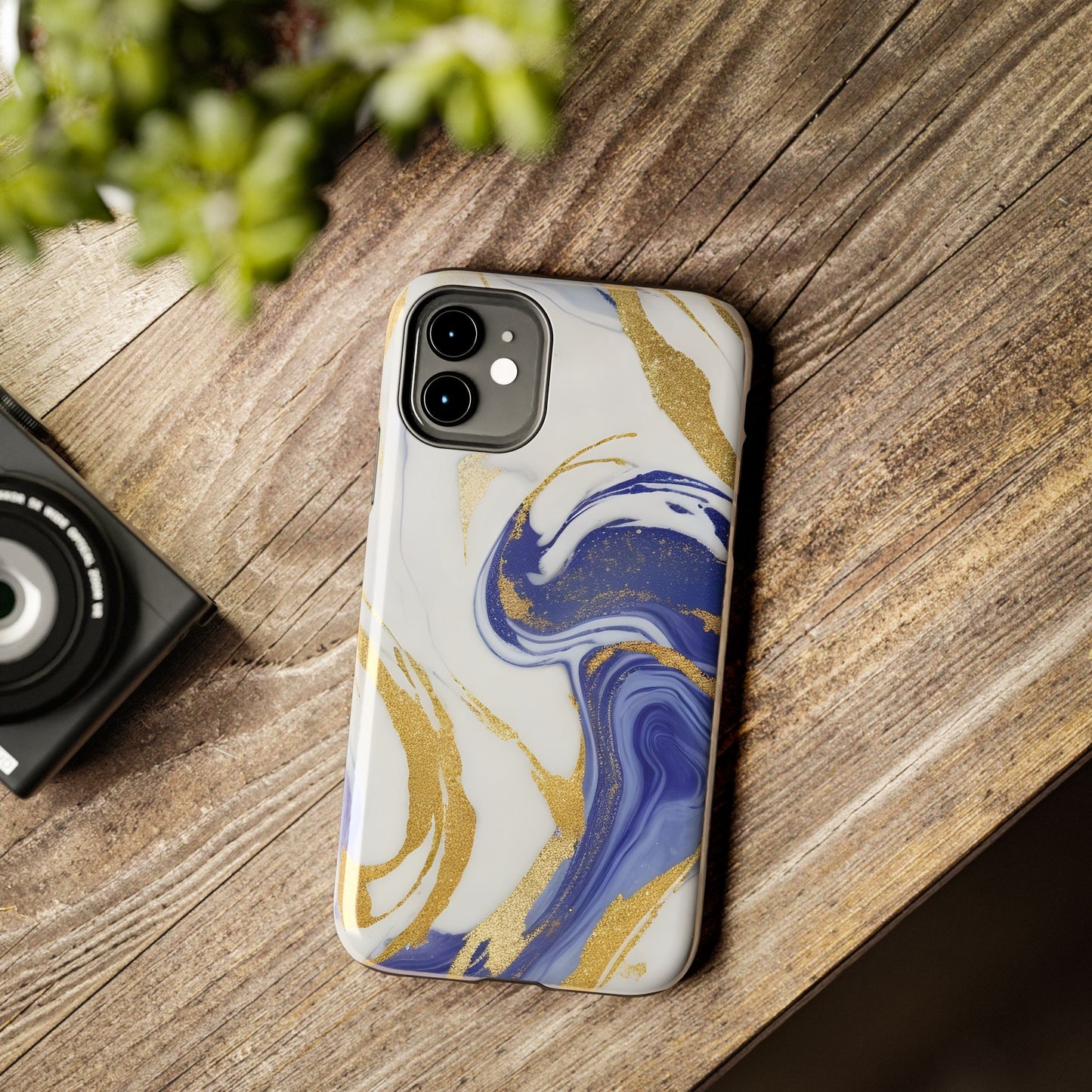 Elegant Marble Phone Case, Stylish Tech Accessory